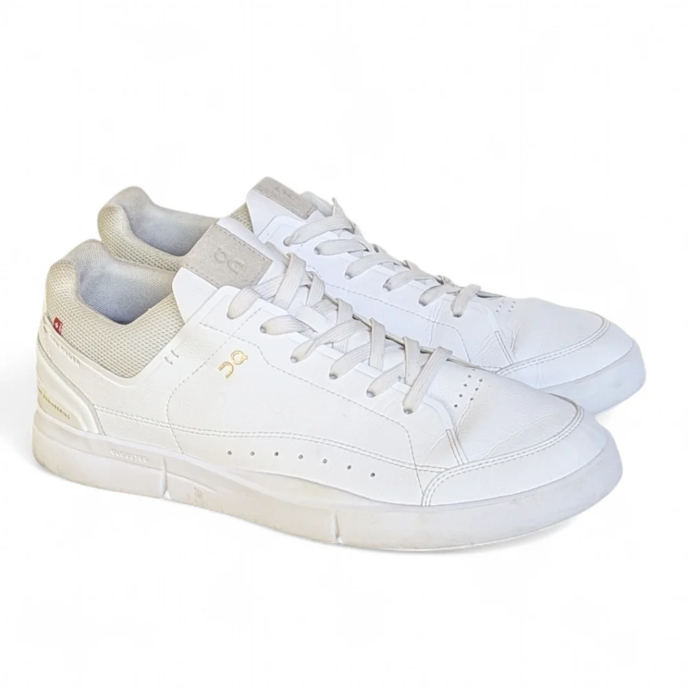 On Running Men's The Roger Centre Court White Gum Sneaker Shoe Sz 11.5 Pre-owned - Picture 3 of 15